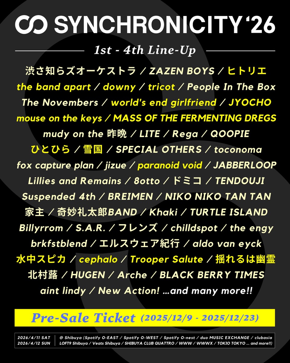 SYNCHRONICITY'26